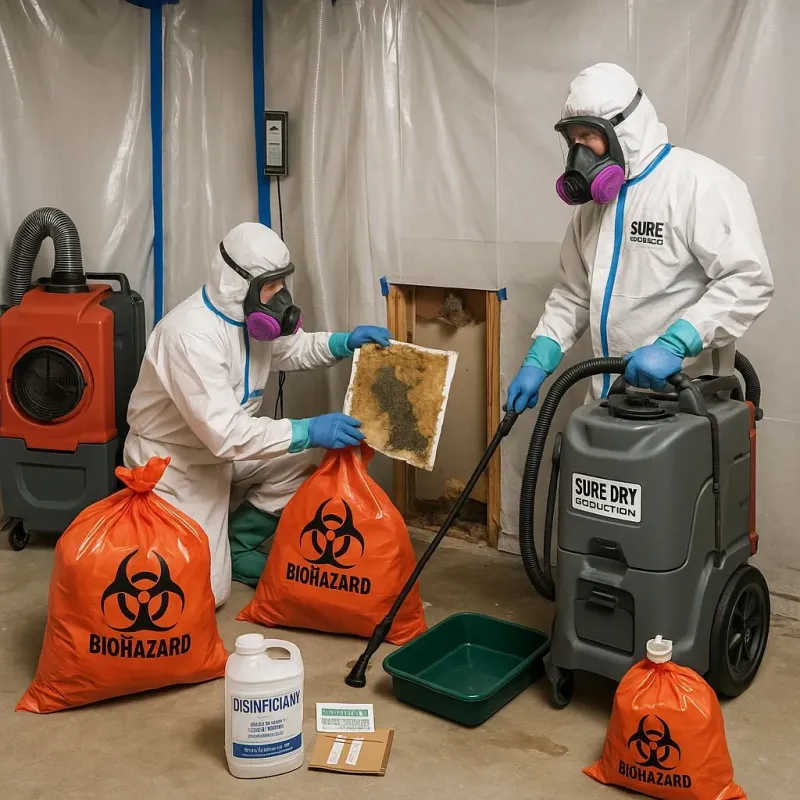 Contaminated Water Handling Protocols process in Meadow Lakes, AK