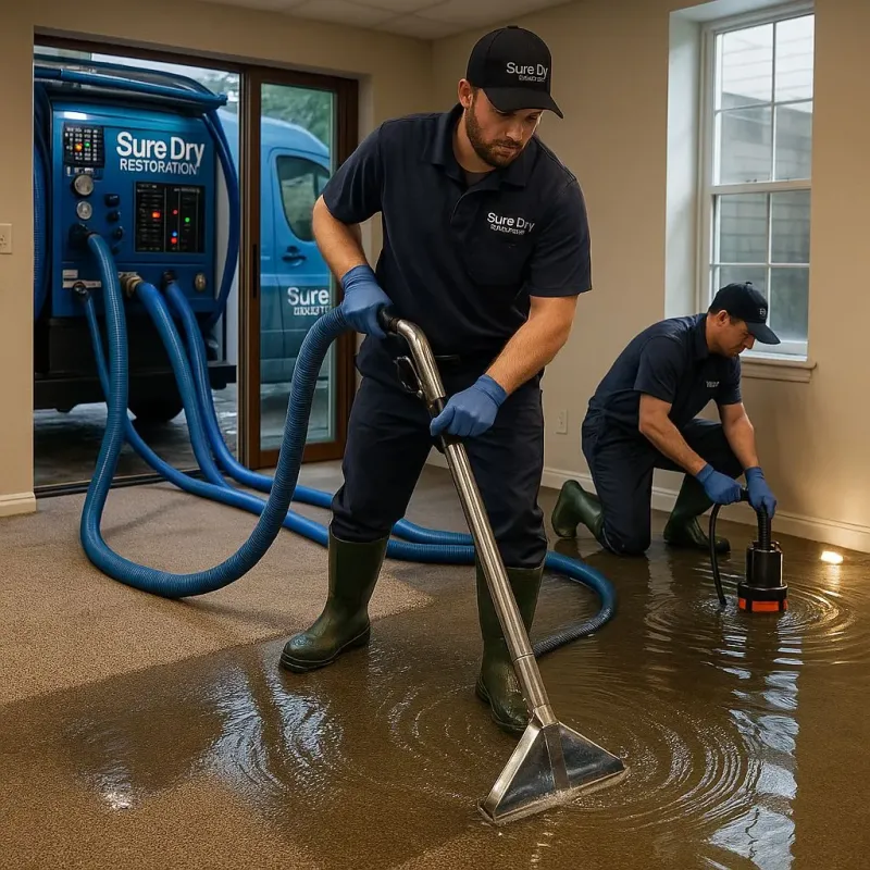 Water Extraction and Removal process in Meadow Lakes, AK